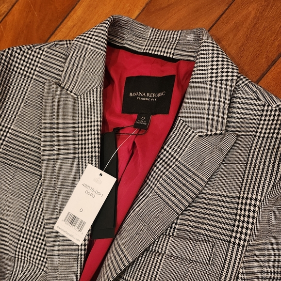 Banana Republic Pant Suit Set Plaid - Picture 2 of 4